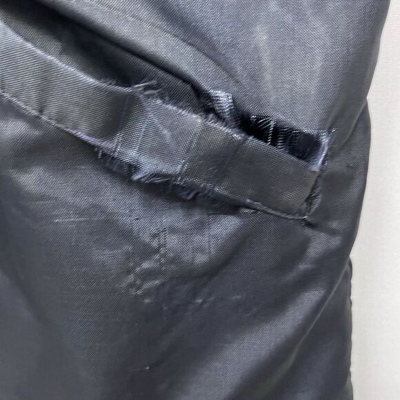 Champion Vtg 70's Men's M Snap Button Satin Official Racing Apparel Blue Jacket - Picture 9 of 15